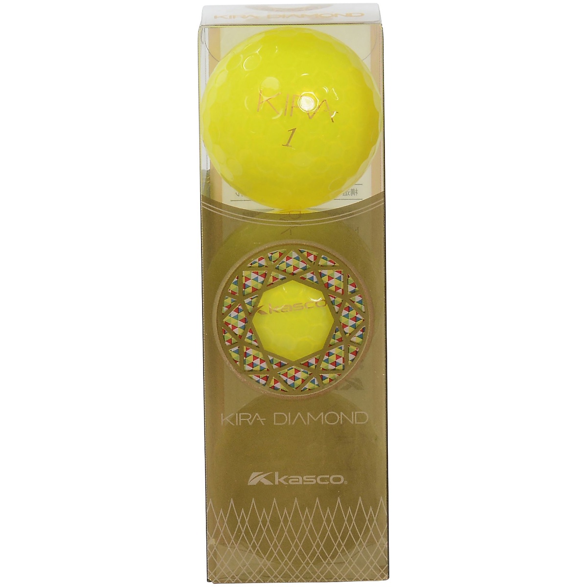 ＫＩＲＡ ＤＩＡＭＯＮＤ イエロー（１スリーブ３球入り）