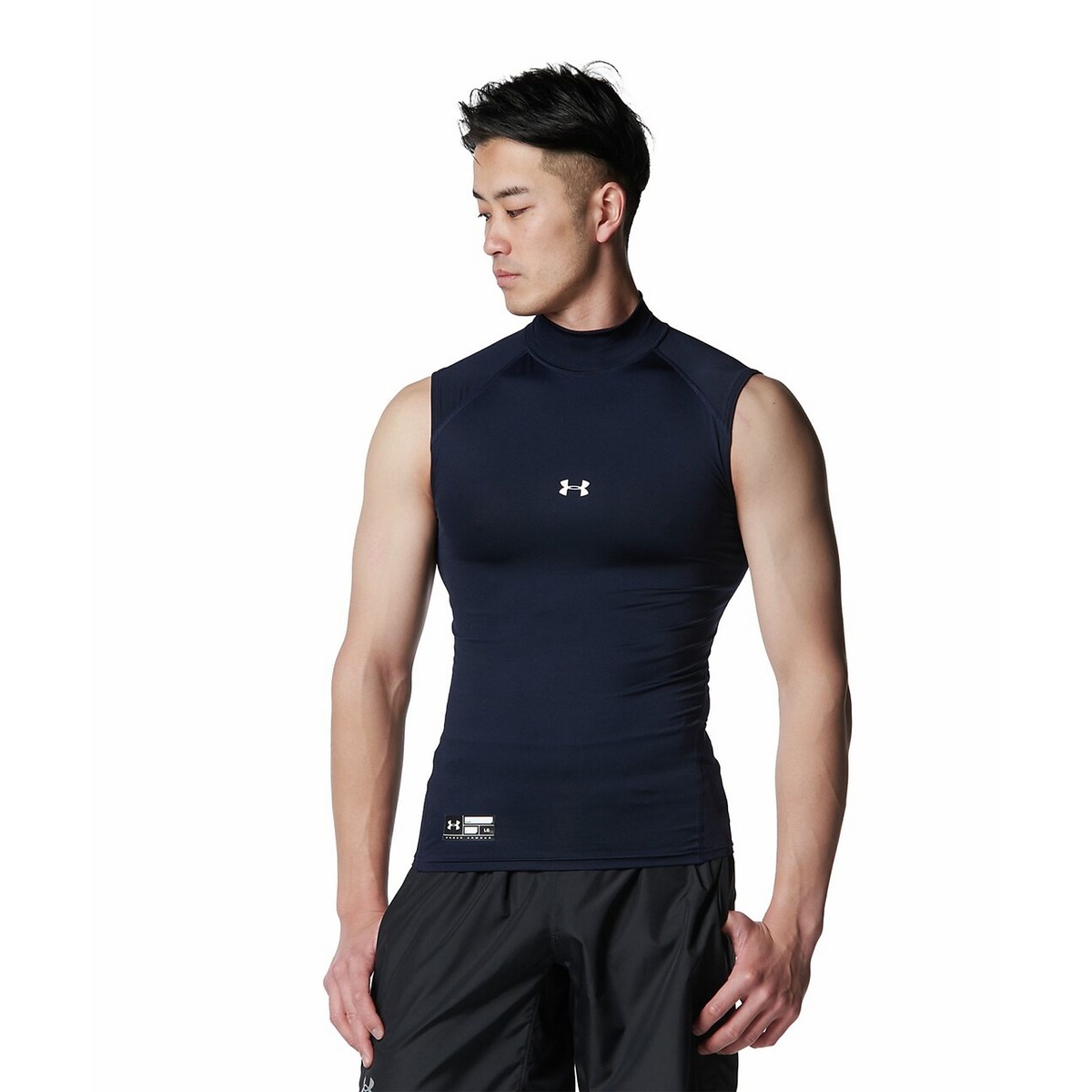 UA HG ARMOUR COMP SL MOCK PK