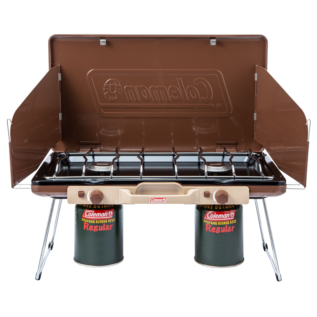 パワーハウスLPツーバーナーストーブII(バターナッツ)