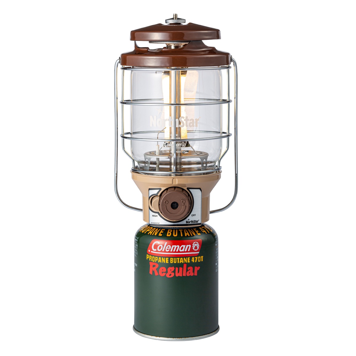 2500ノーススターLPガスランタン (バターナッツ)