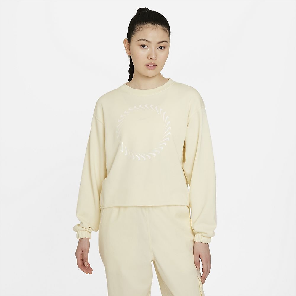 ナイキ ウィメンズ NSW アイコン クラッシュ L/S クルー FT