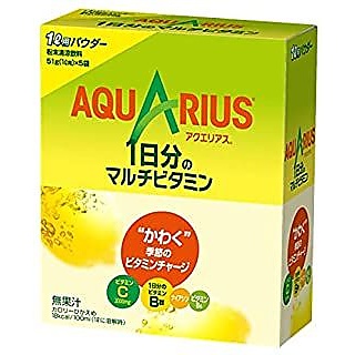 アクエリアス１日分のマルチビタミンパウダー