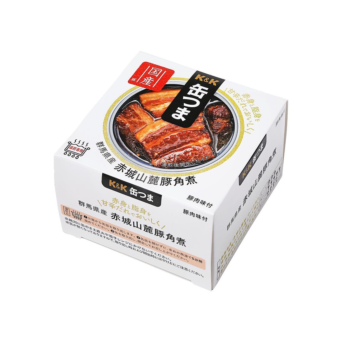 缶つま　群馬県産　赤城山麓豚角煮