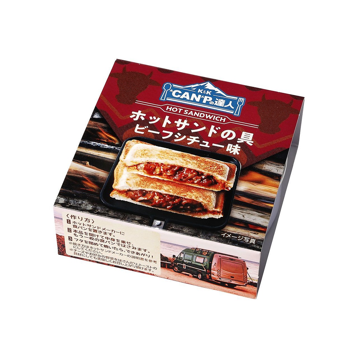 ＫＫ　”ＣＡＮ”Ｐの達人　ホットサンドの具　ビーフシチュー味
