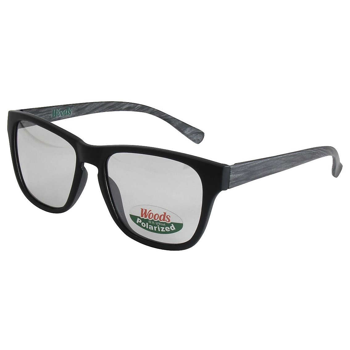 WOODS ウッズ　偏光　明るいカラーレンズ　アウトドア　フィッシング向け　サングラス　ストラップ付き