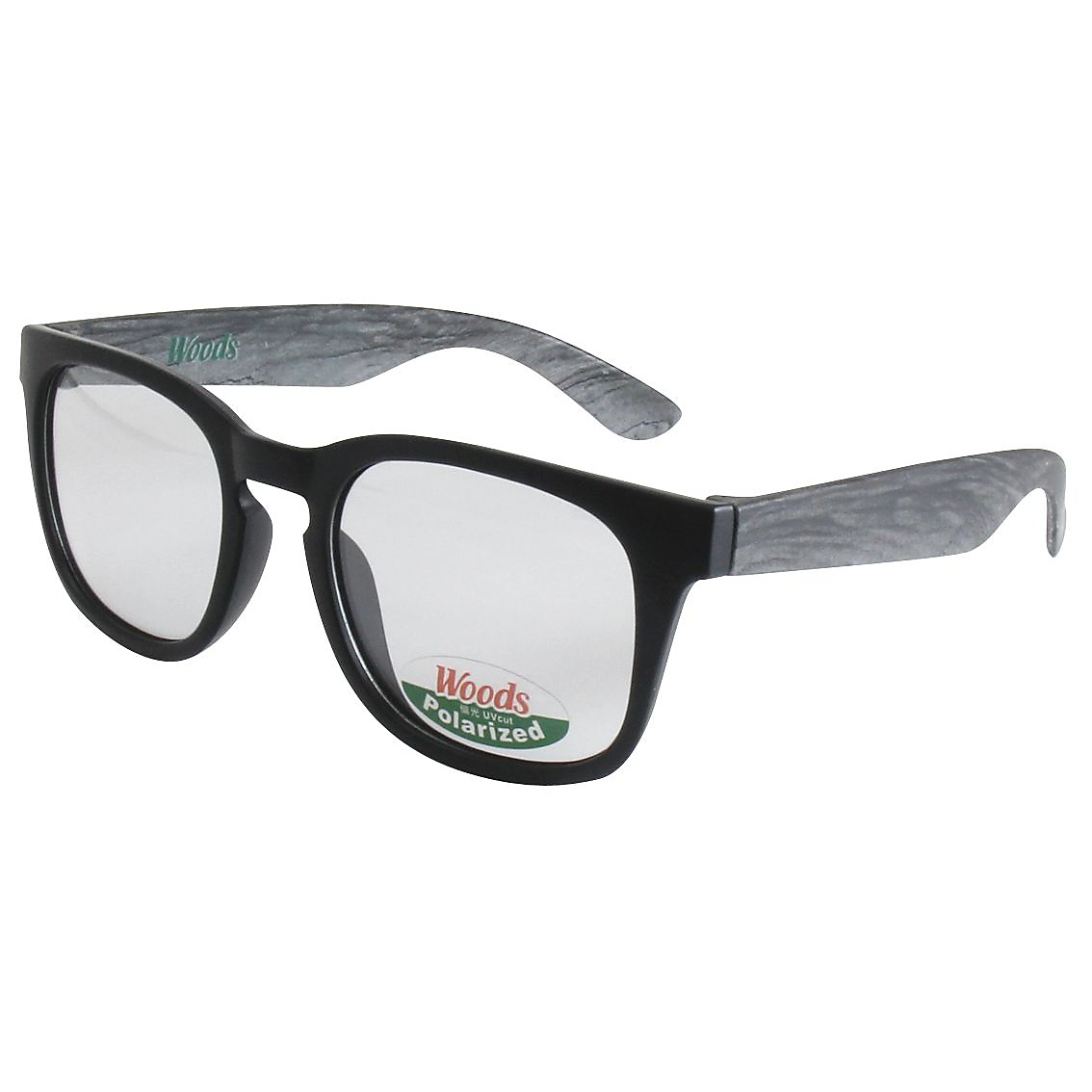 WOODS ウッズ　偏光　明るいカラーレンズ　アウトドア　フィッシング向け　サングラス　ストラップ付き