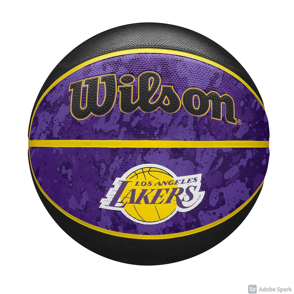 NBA TEAM TIEDYE BSKT LA LAKERS
