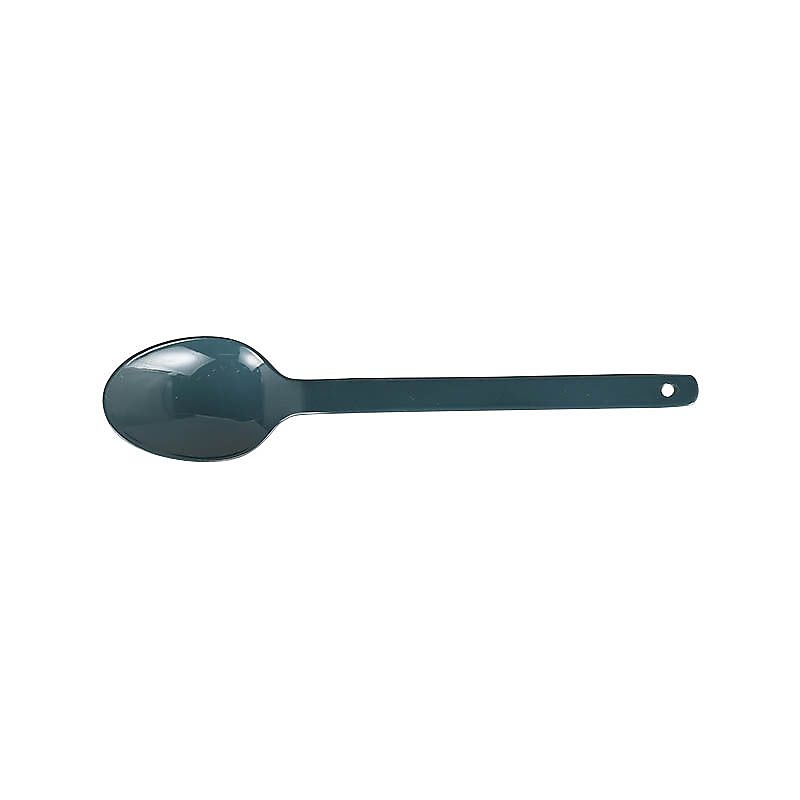 ENAMEL DESSERT SPOON GREEN