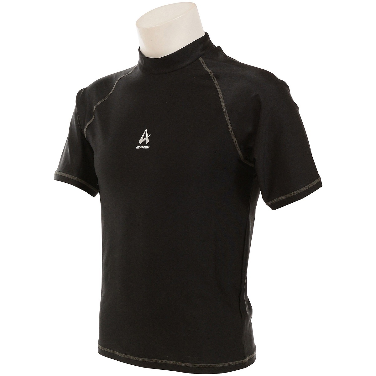 メンズ　半袖ラッシュガード　カブリ