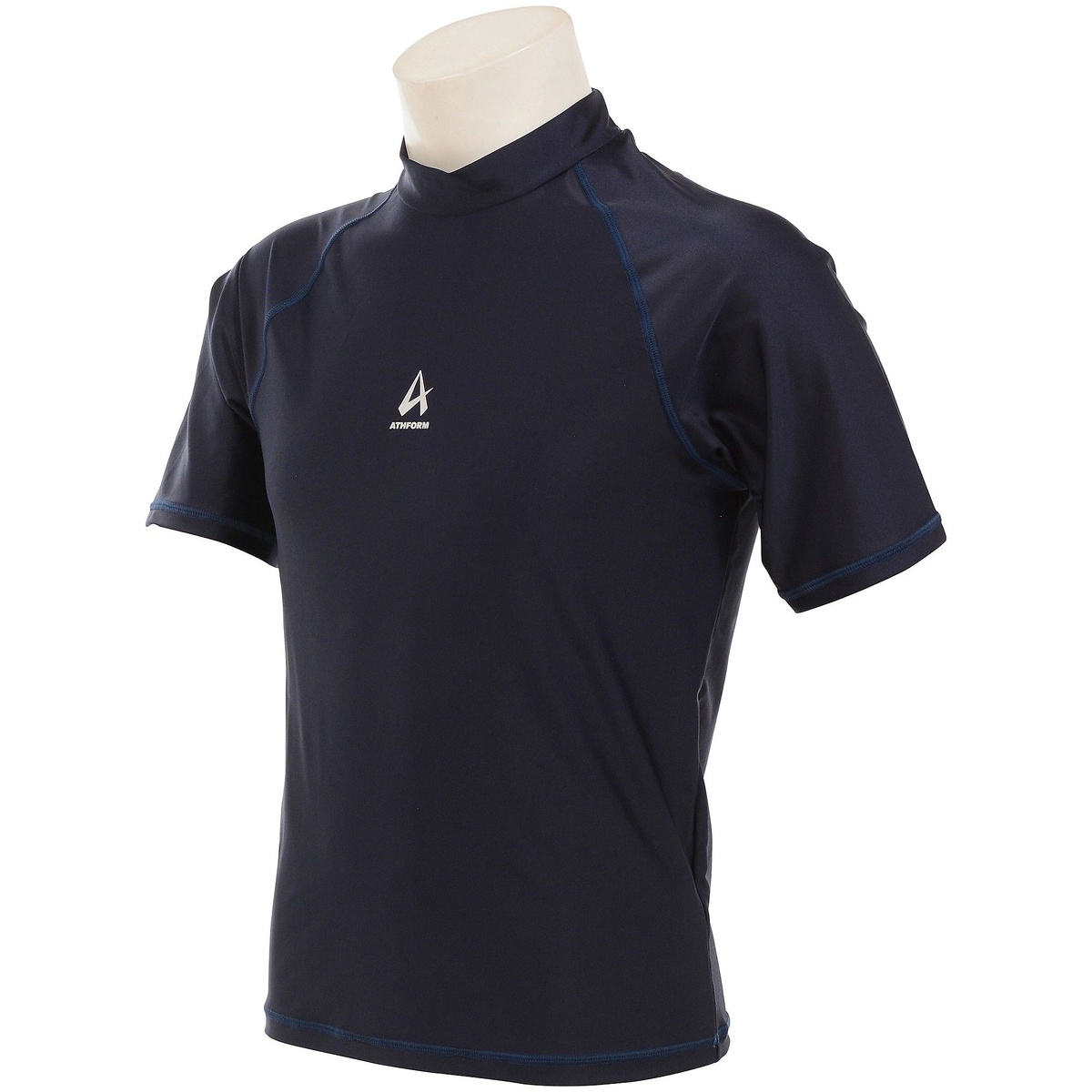 メンズ　半袖ラッシュガード　カブリ