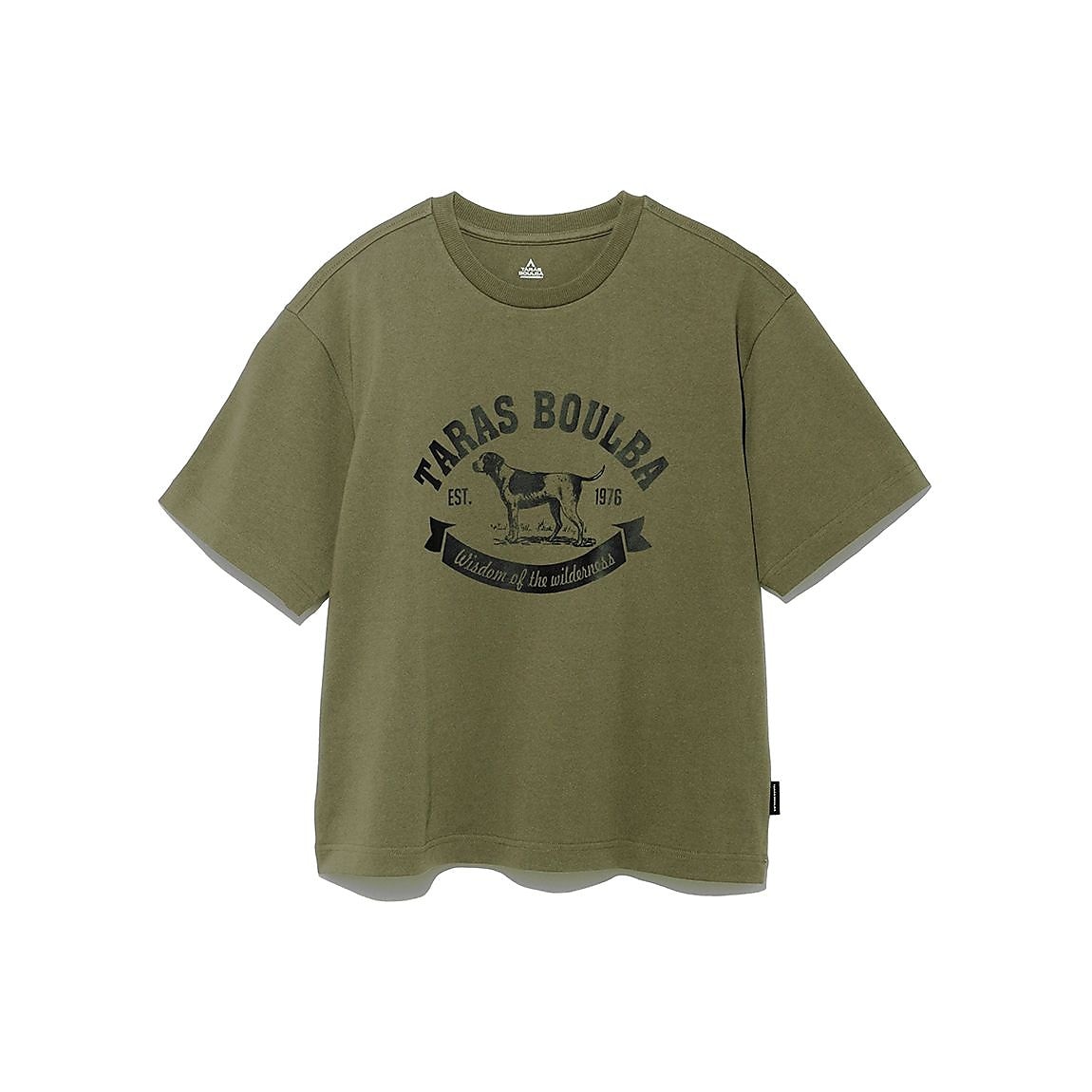 レディース ヘビーコットンプリントTシャツ（ドッグ）