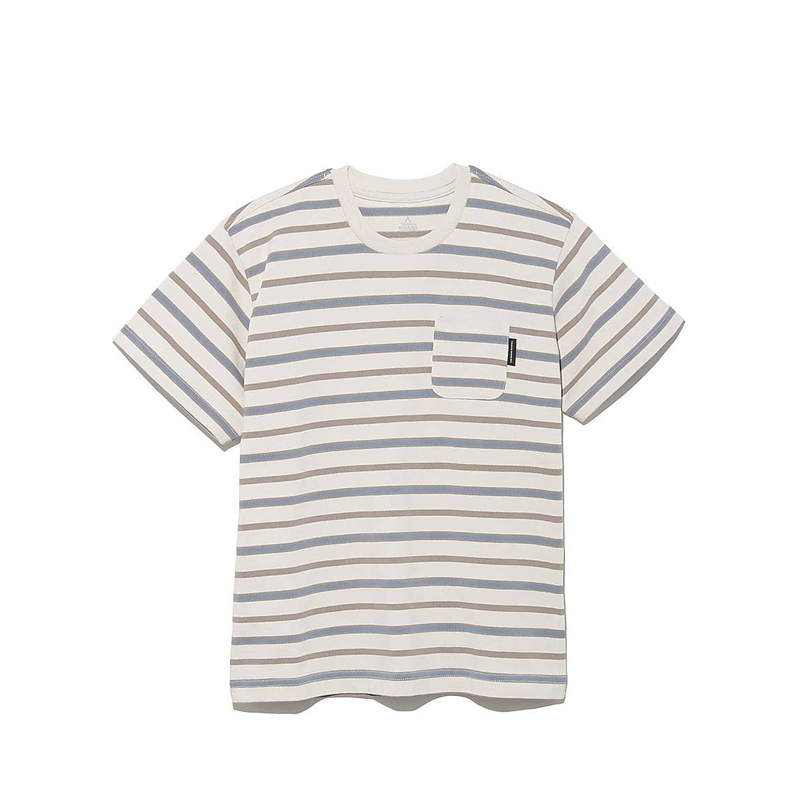 ジュニア ヘビーコットンマルチボーダーTシャツ