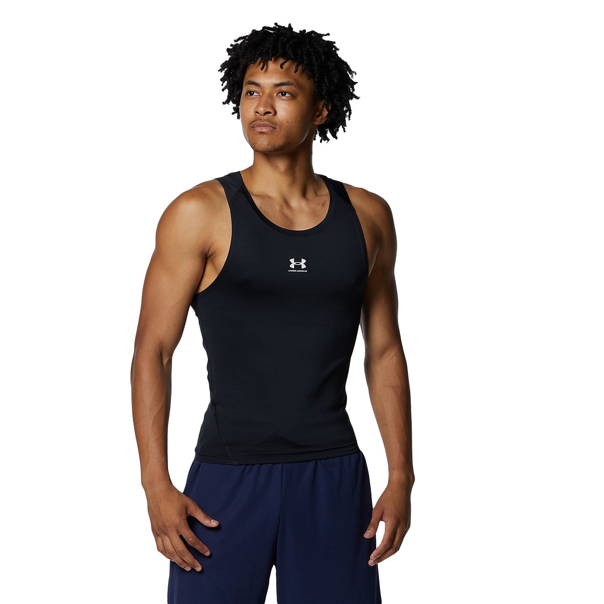 UA HEATGEAR COMPRESSION SLEEVELESS TANK