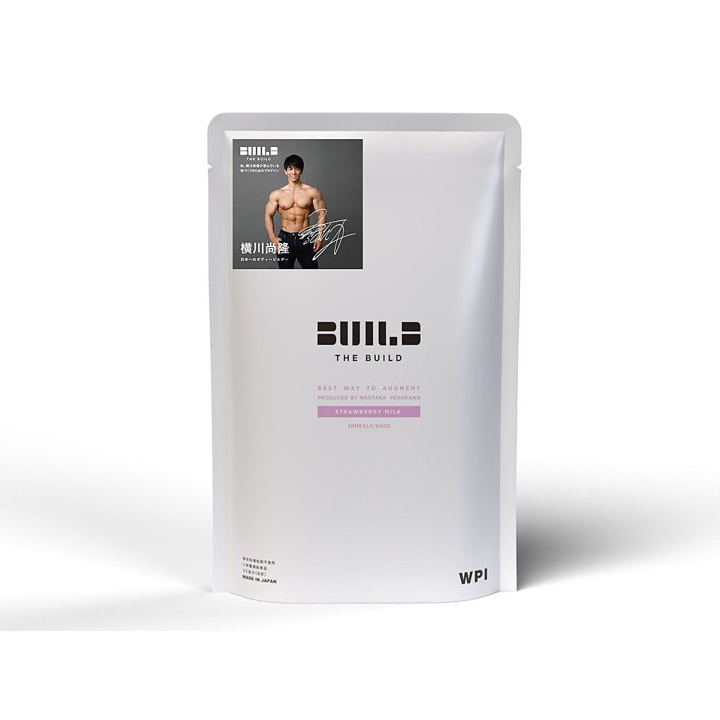 THE BUILD WPI ストロベリー&ミルク風味 900g