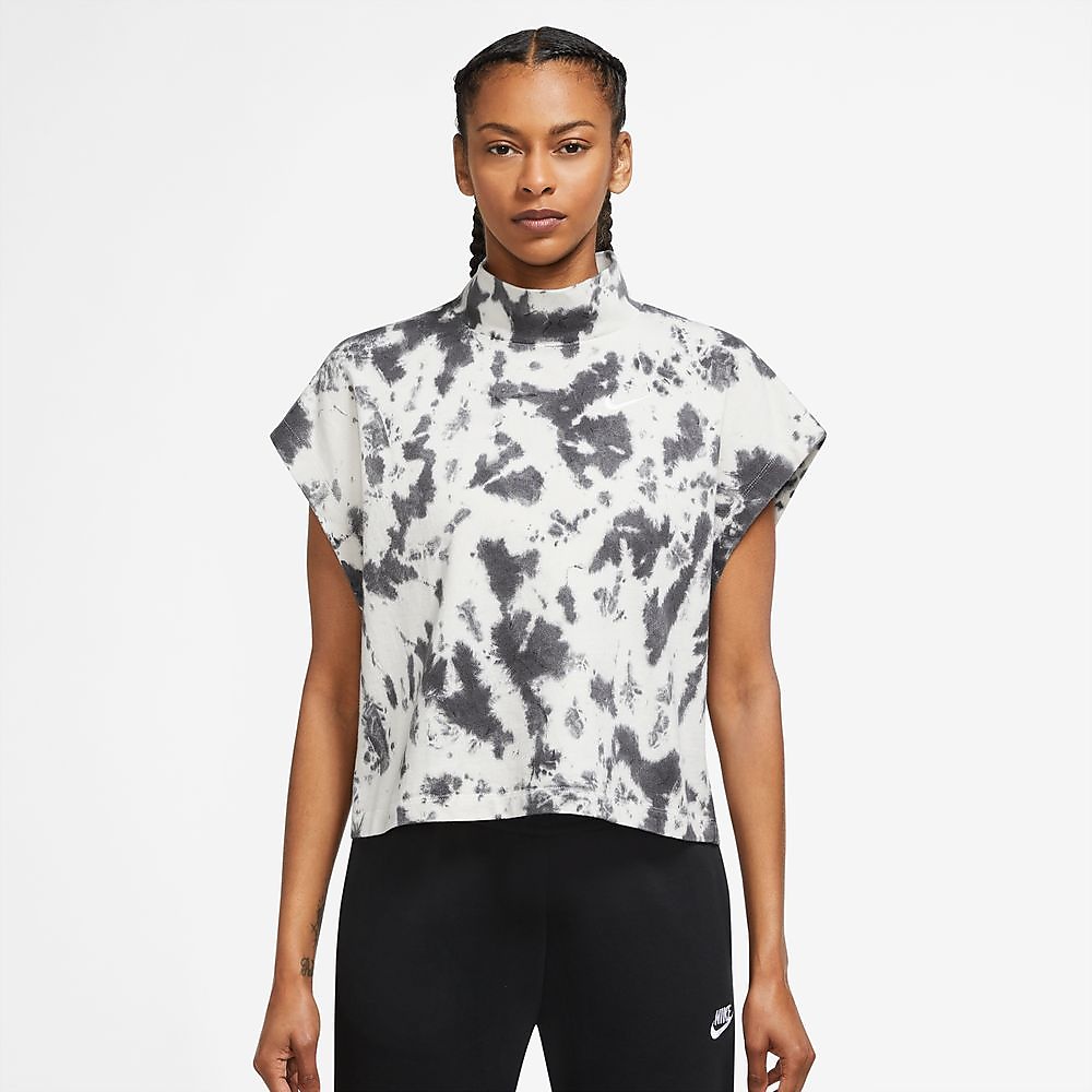 ナイキ ウィメンズ NSW ウォッシュ ジャージ S/S トップ