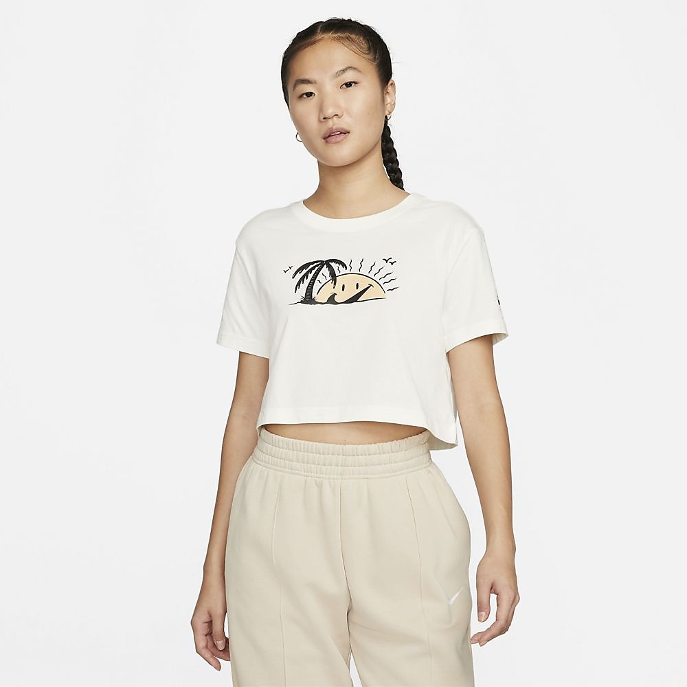 ナイキ ウィメンズ NSW FW S/S クロップ Tシャツ