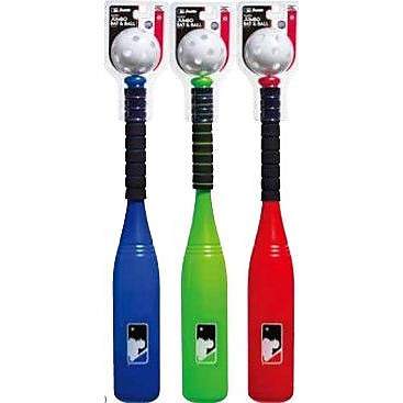 【アソート商品】MLB　ジャンボプラスティックバット＆ボール