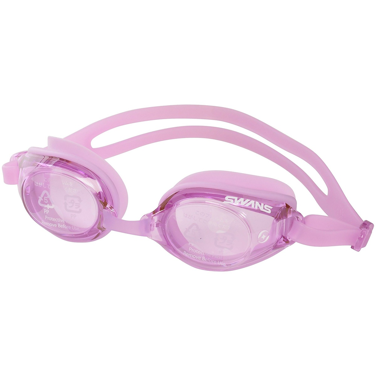 フィットネスゴーグル　(リノンくもり止め　肌にやさしいシリコーンクッション＆ベルト)