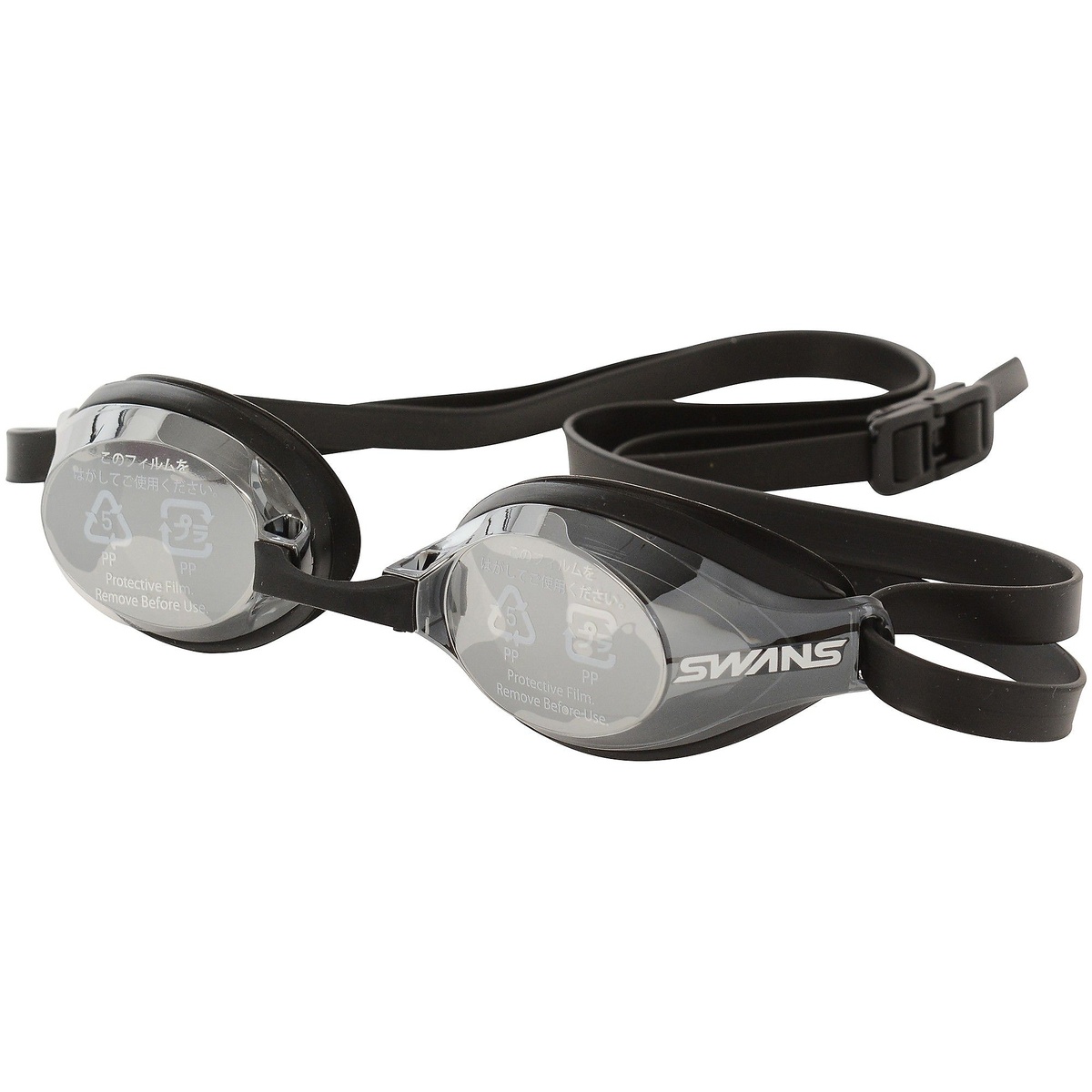 AQUALIGHTNING(アクアライトニング)　クッション付きレーシングゴーグル　ミラーレンズ　リノンくもり止め　WA承認