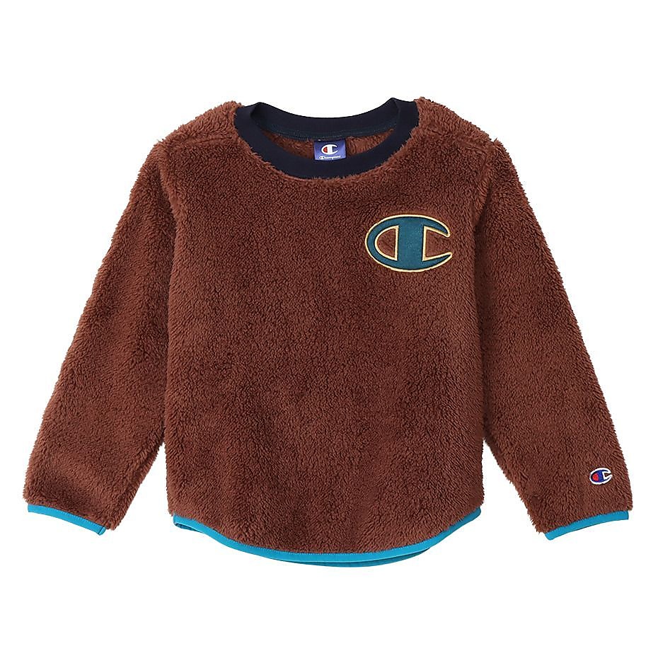 Champion　シェルパフリースクルーネックシャツ