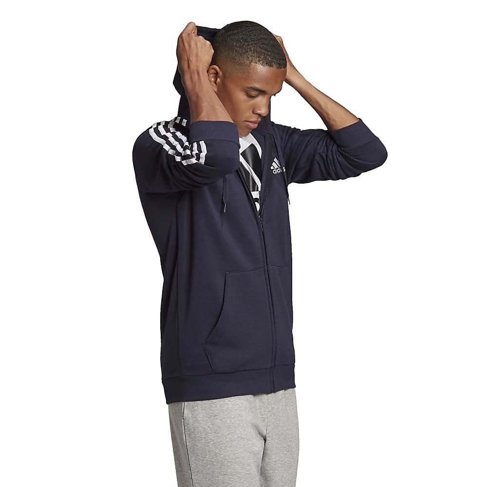 adidasアディダス - エッセンシャルズ フリース 3ストライプス