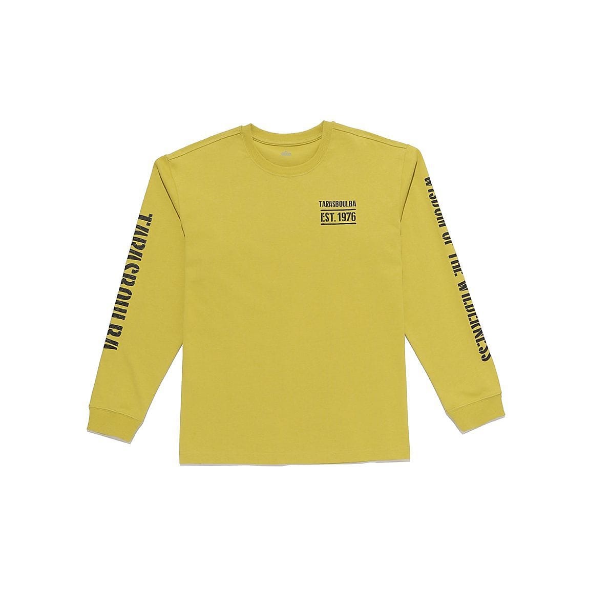 ヘビーコットンロングTシャツ（袖ロゴ）