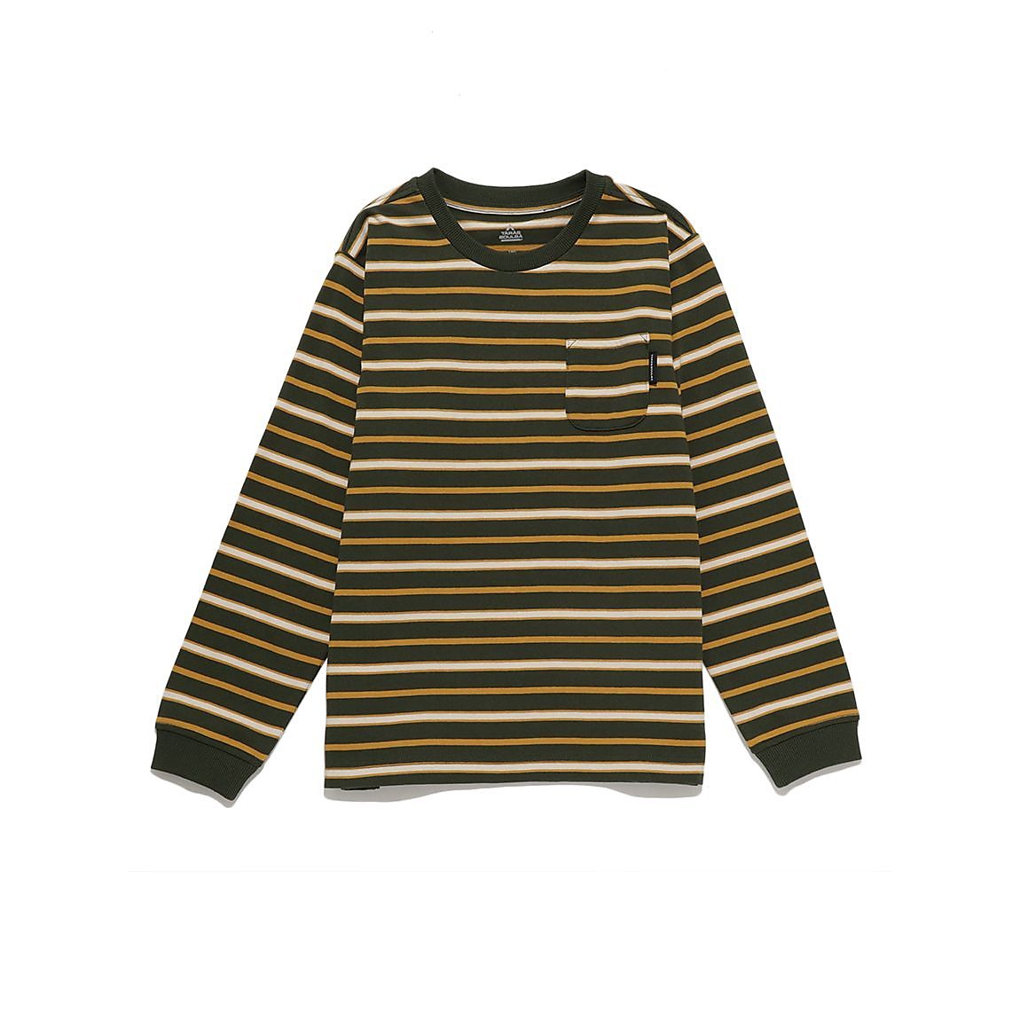 ジュニア マルチボーダーロングTシャツ