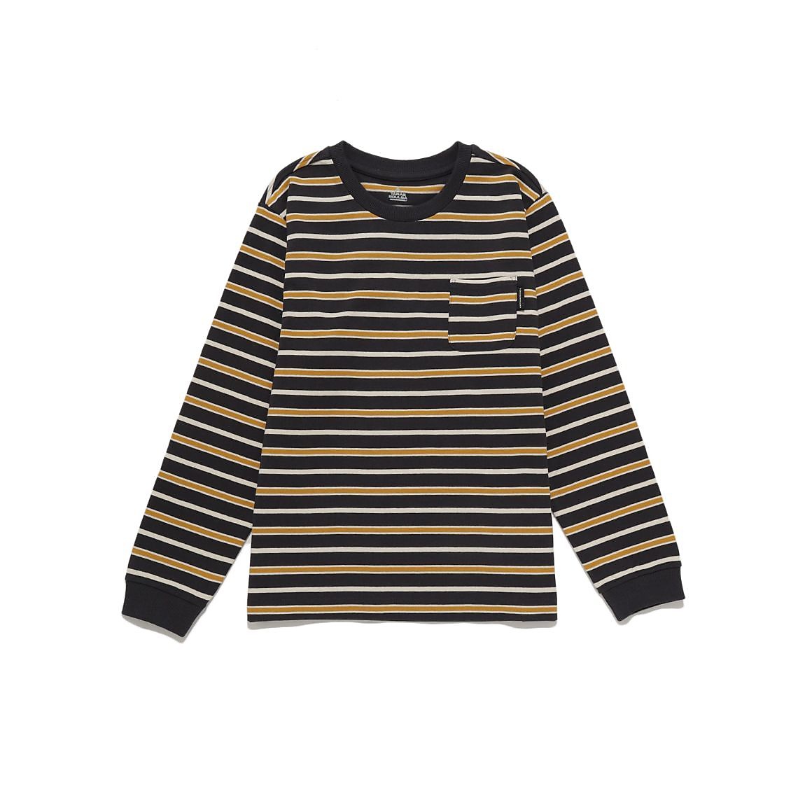 ジュニア マルチボーダーロングTシャツ