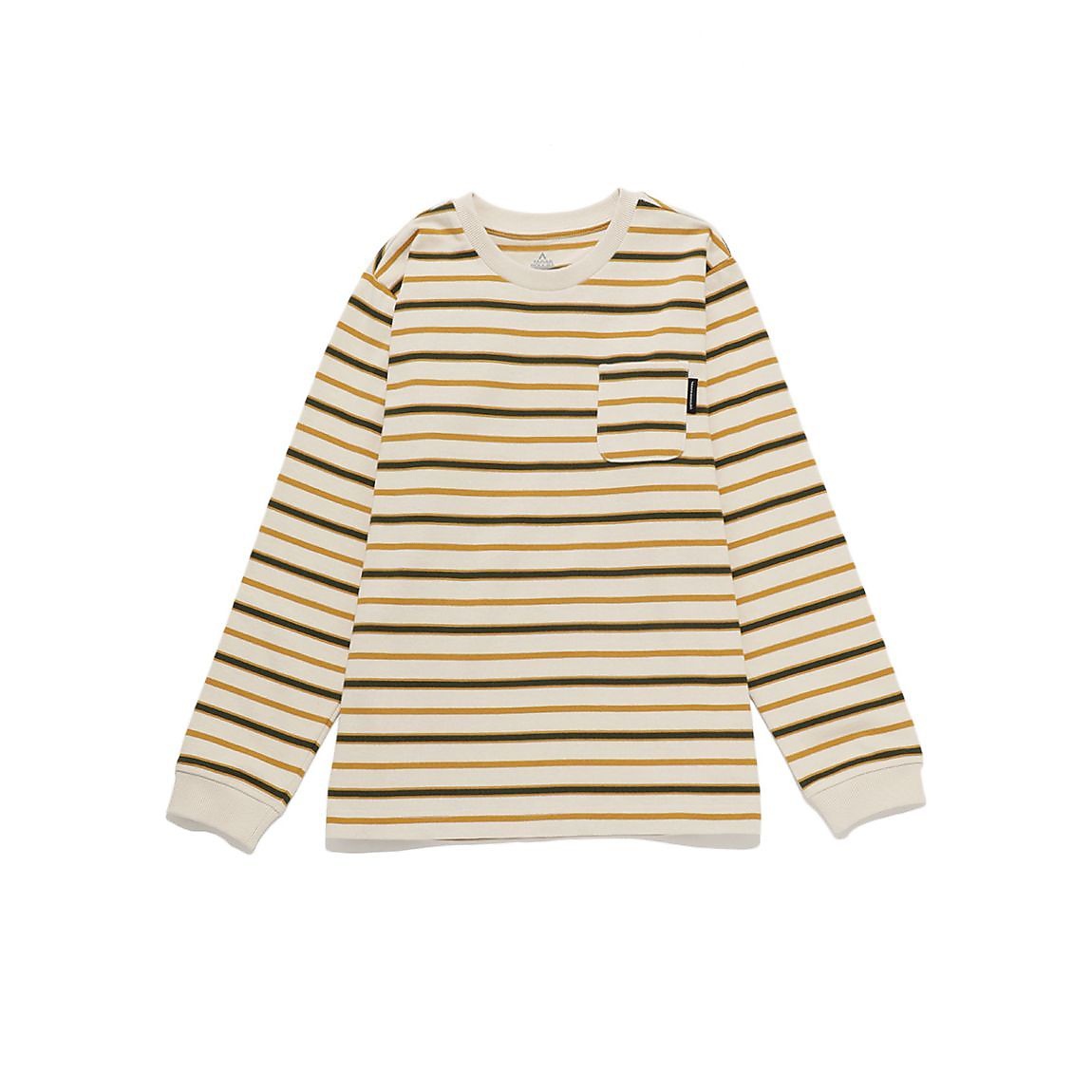 ジュニア マルチボーダーロングTシャツ