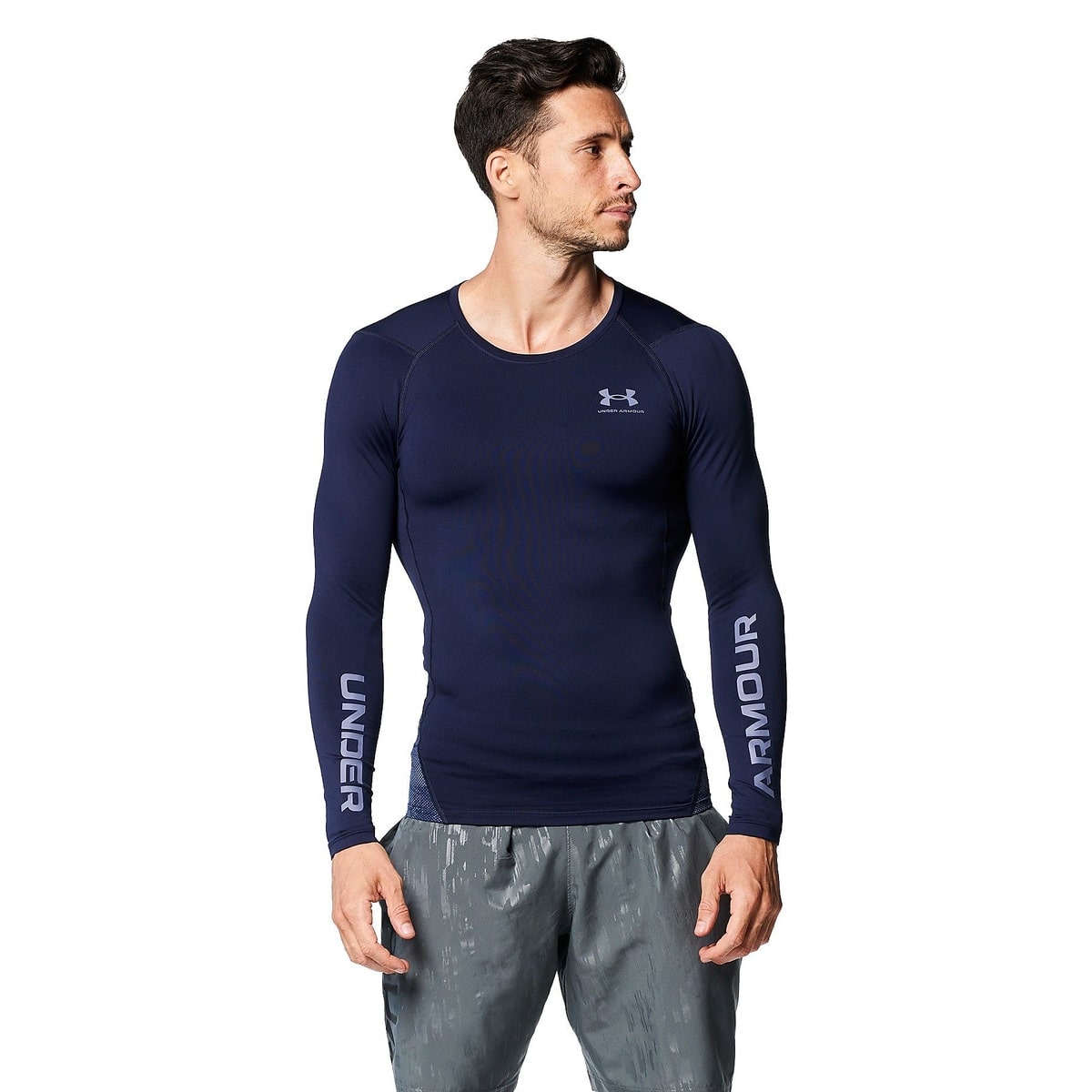 UA COLDGEAR ARMOUR CREW NOVELTY SHIRT
