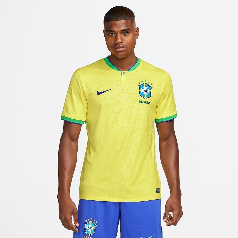2022年モデル ブラジル代表HOMEレプリカシャツ