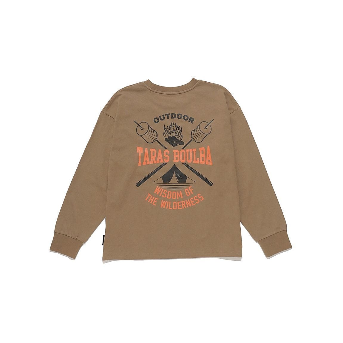 ジュニア ヘビーコットン防蚊ロングTシャツ(マシュマロ)