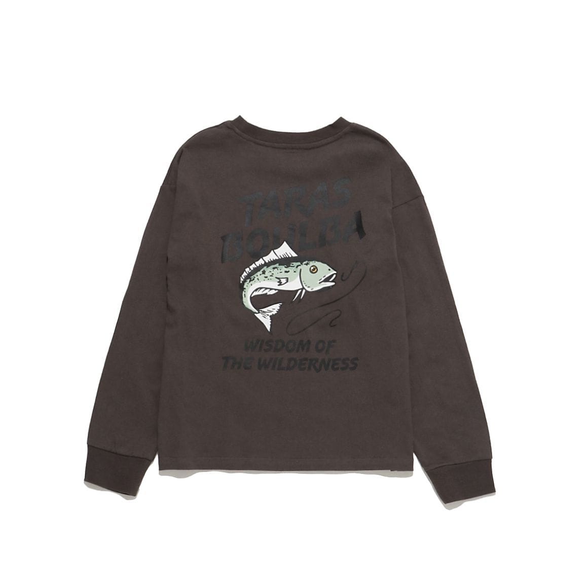 ジュニア ヘビーコットン防蚊ロングTシャツ(魚)