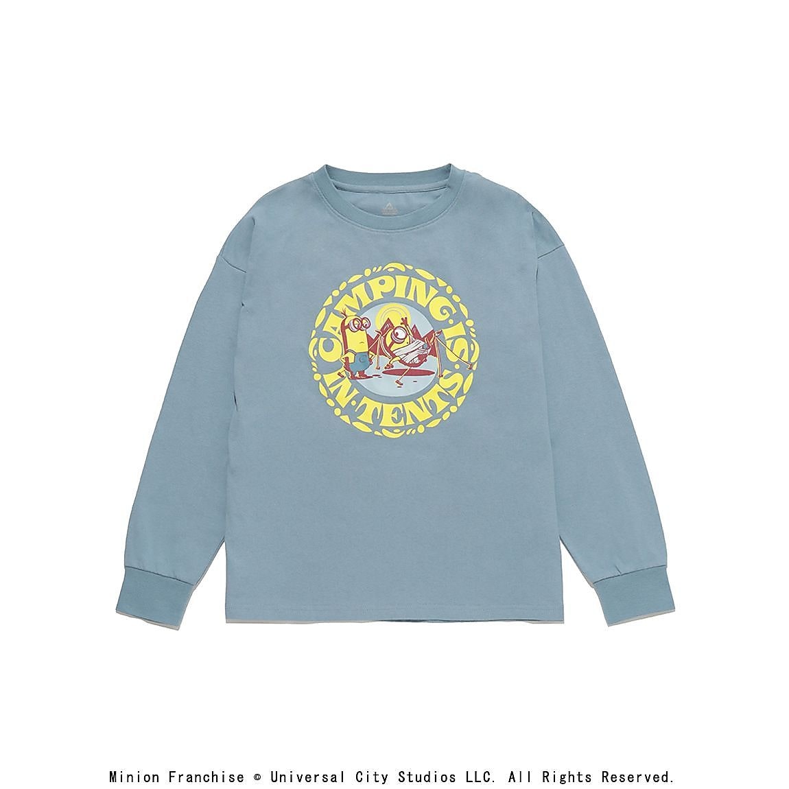 ジュニア 制菌ロングTシャツミニオン(ハンモック)
