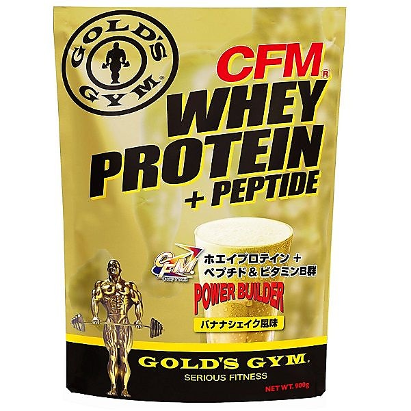 CFMホエイプロテイン+ホエイペプチド&ビタミンB  バナナシェイク風味2kg