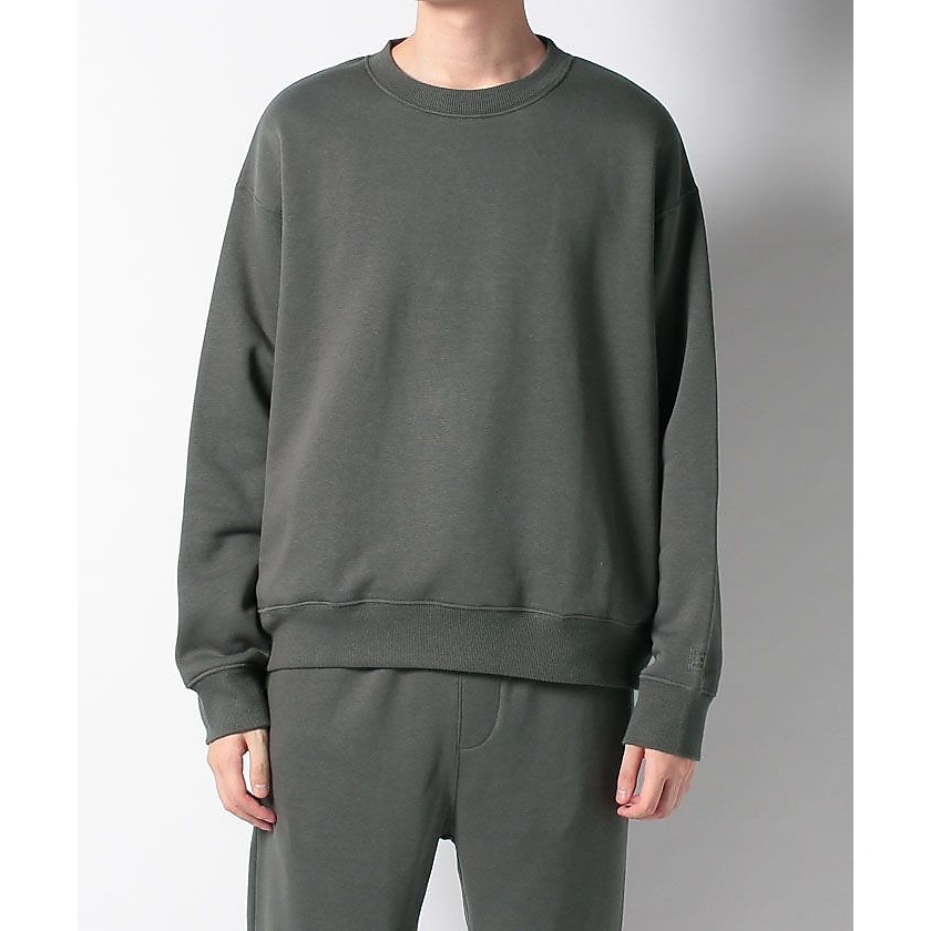 裏起毛クルーネック