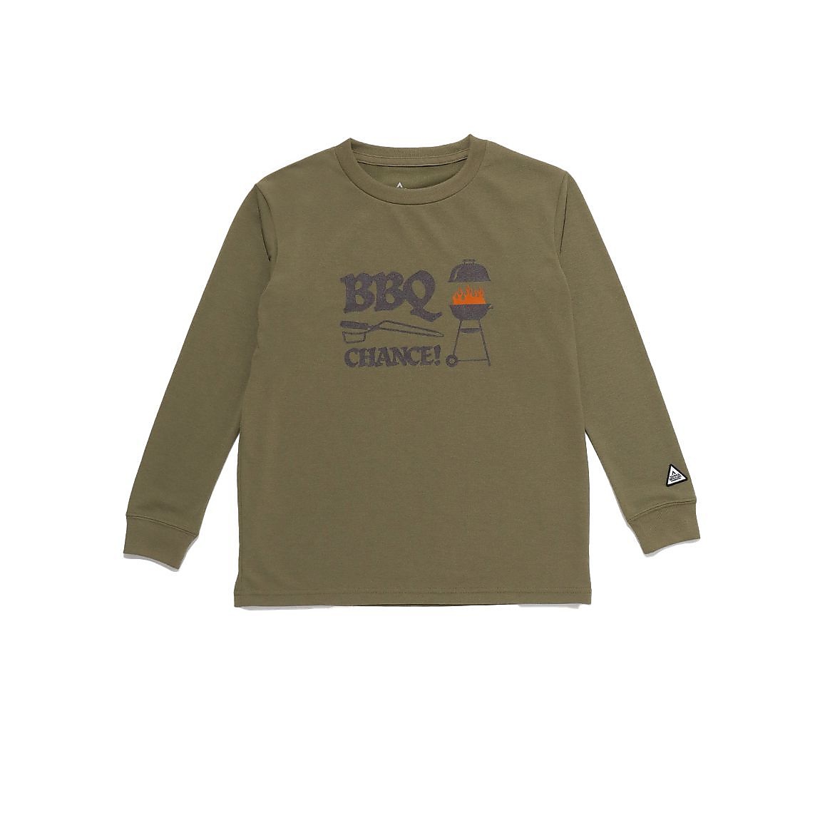 ジュニア ドライミックス ロングTシャツ(バーベキュー）