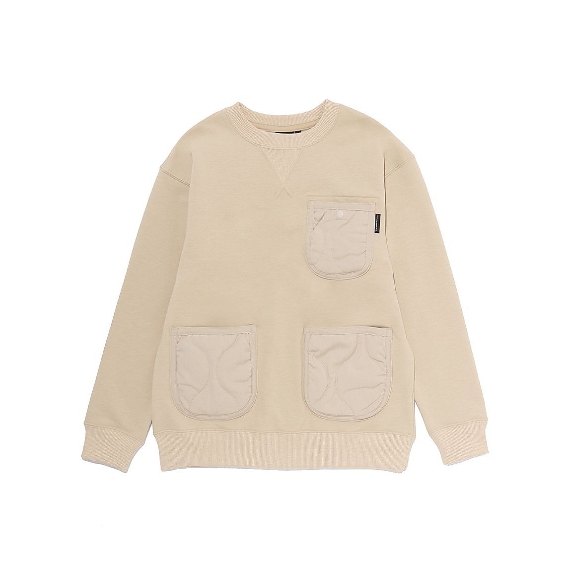 ジュニア ドライミックス 裏起毛クルーネック