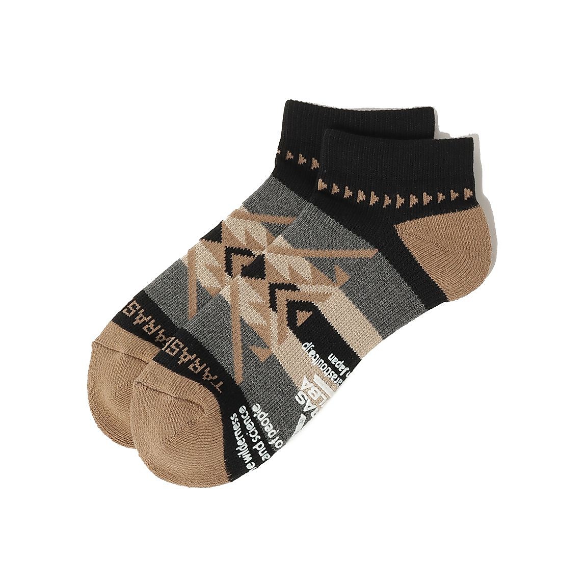 ローゲージアンクルソックス（ネイティブ柄）