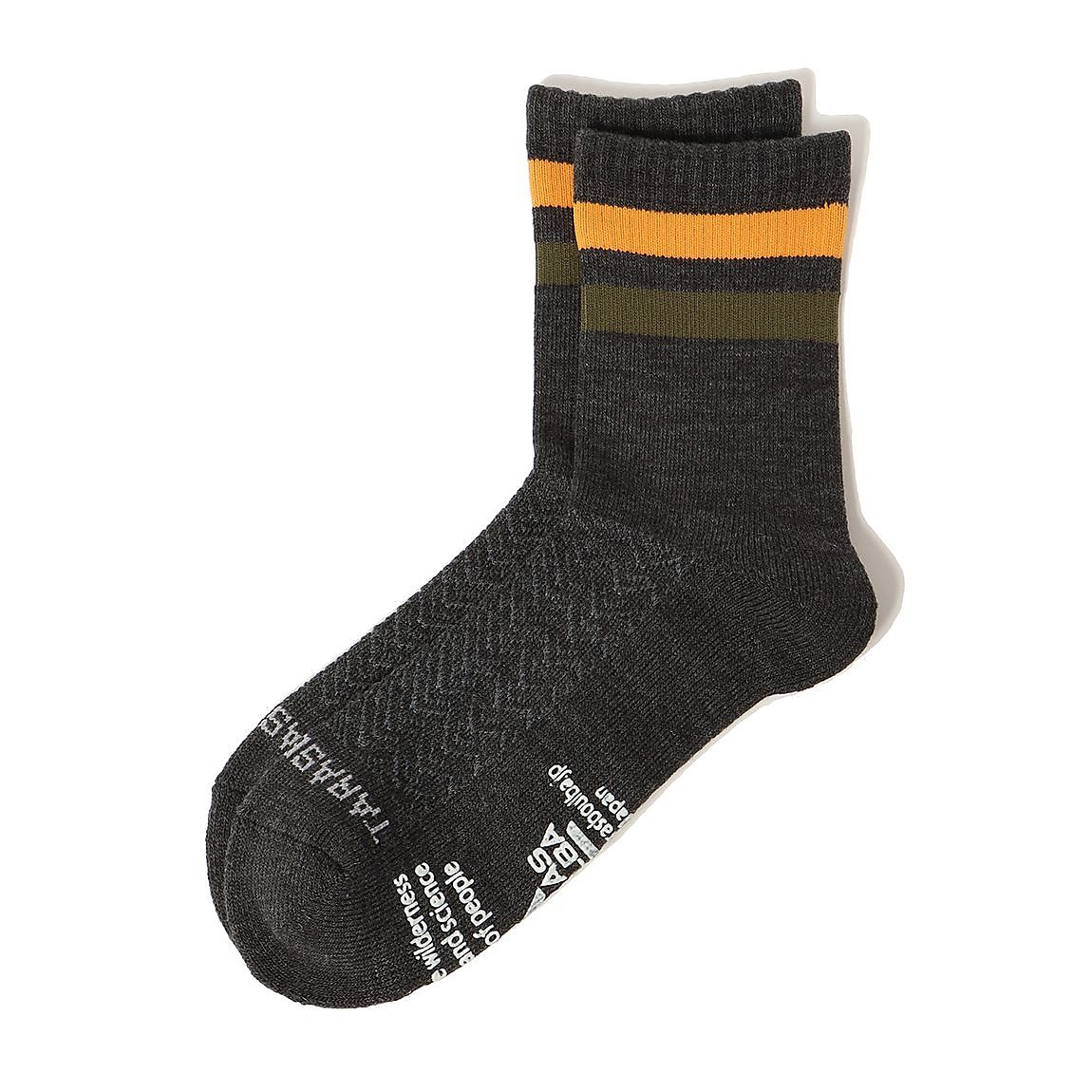 ローゲージミドルソックス（ライン）