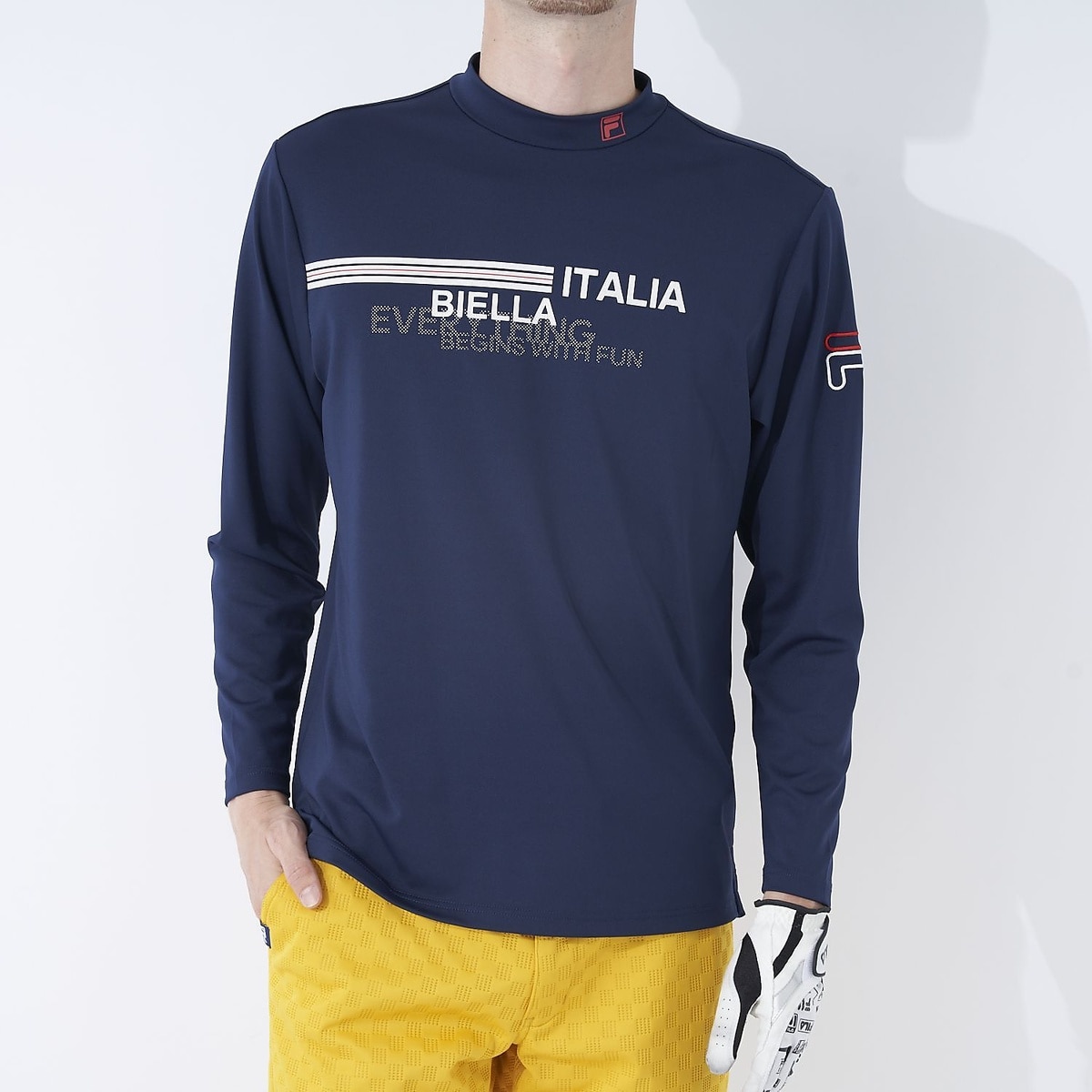 ＦＩＬＡ　ＧＯＬＦ　ナガソデ　シャツ