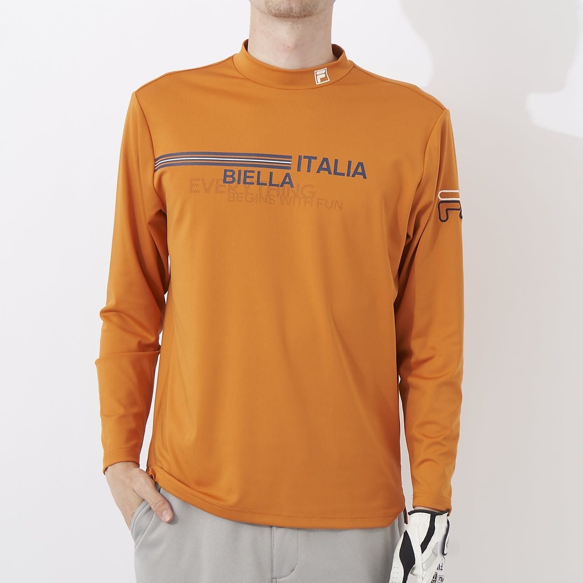 ＦＩＬＡ　ＧＯＬＦ　ナガソデ　シャツ