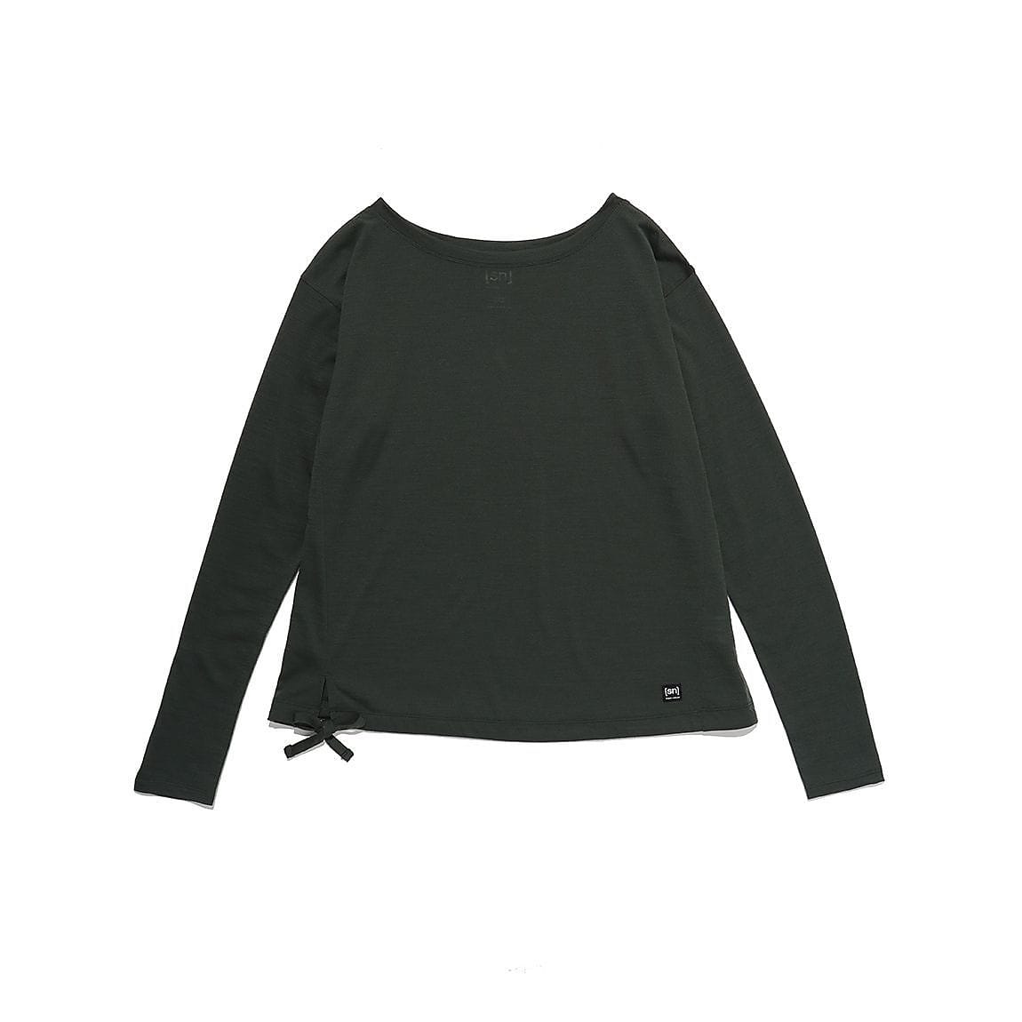 W DRAWSTRING LONG SLEEVE LS