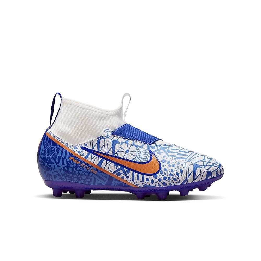 NIKE. JR. MERCURIAL ZOOM SUPERFLY 9 ACADEMY CR7 HG