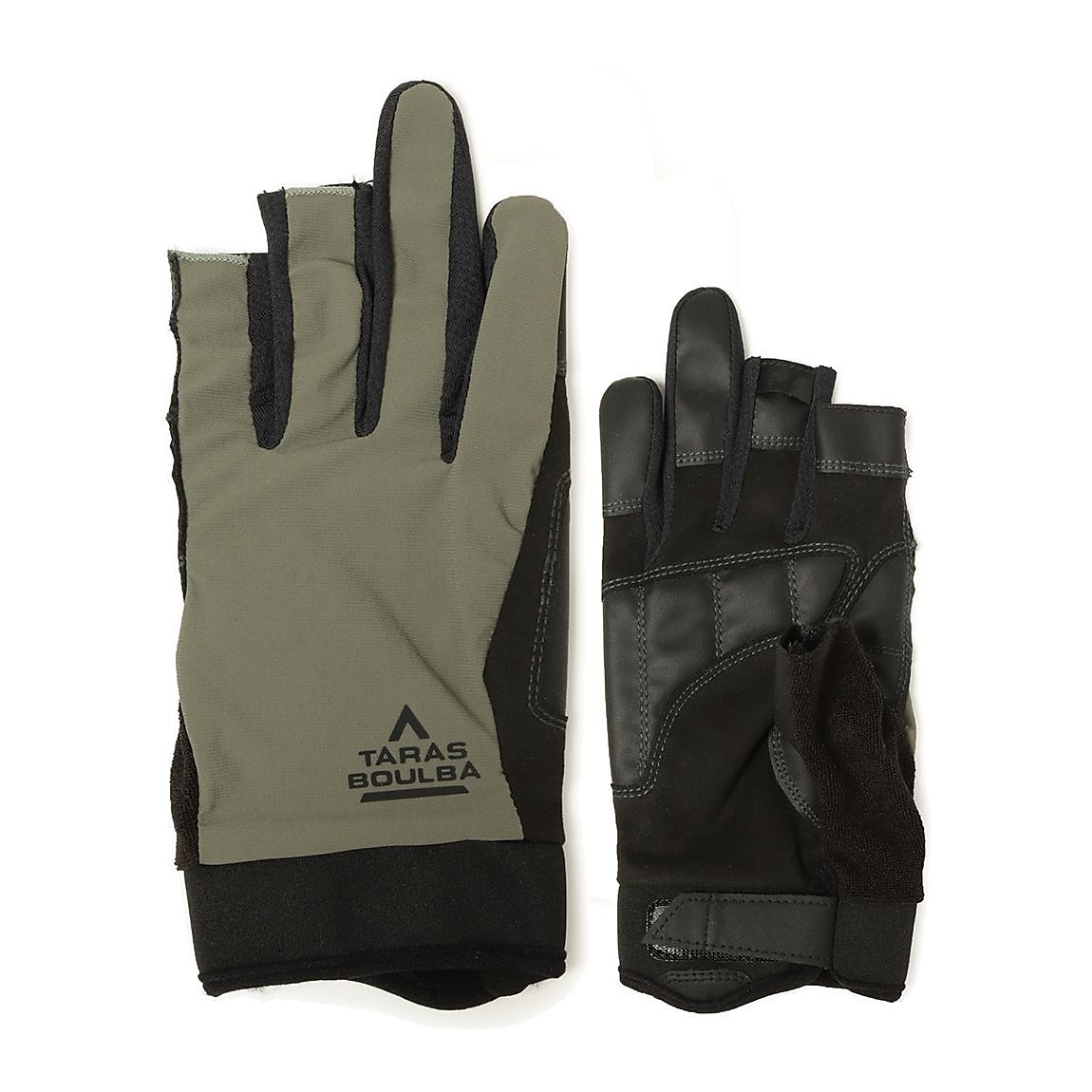 トレッキング ハイグリップスリーフィンガーレスグローブ