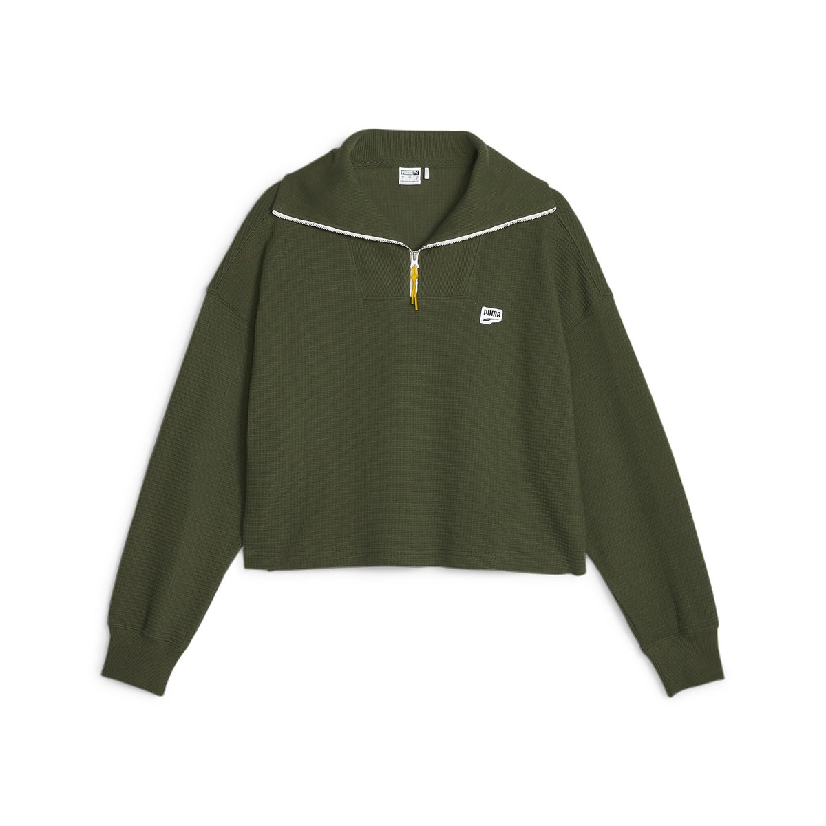 DOWNTOWN HALF-ZIP クルー