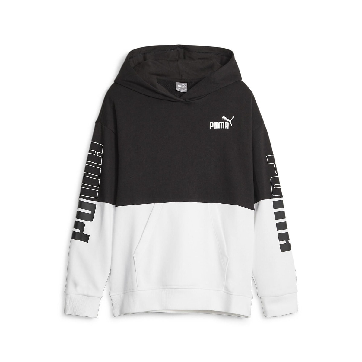 PUMA POWER カラーブロック フーディ