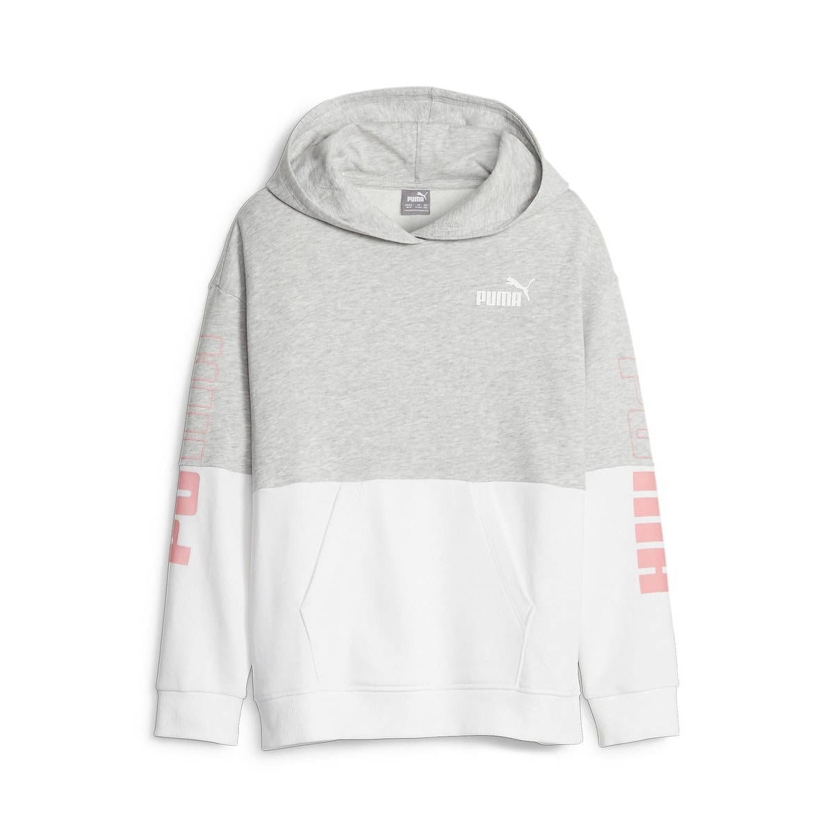 PUMA POWER カラーブロック フーディ