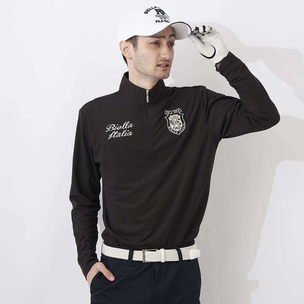 FILA GOLF ナガソデ シャツ