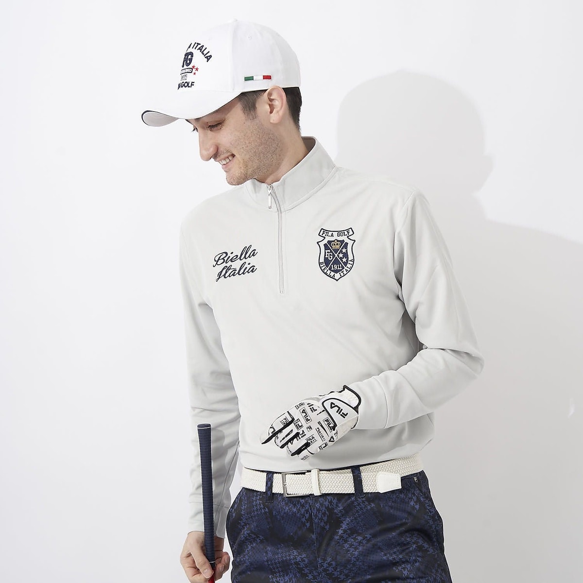 FILA GOLF ナガソデ シャツ